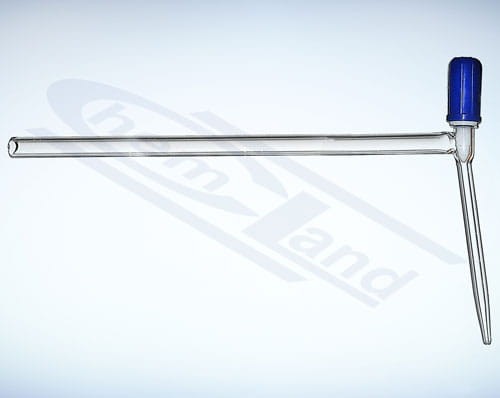 Pellet burette needle tap