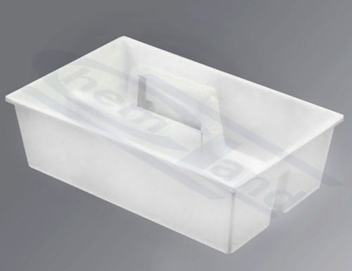 kuweta laboratoryjna 380x240x115 mm z uchwytem