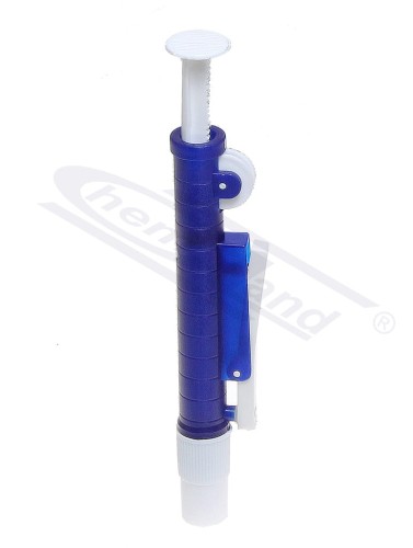 pompka do pipet 0- 2ml niebieska