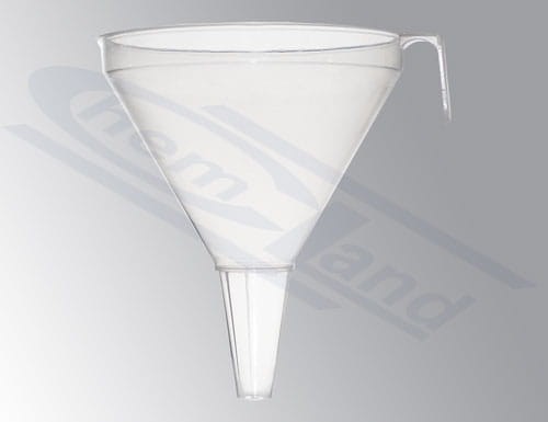 Lejek PP 250 mm z uchwytem i szerokim otworem wylotowym