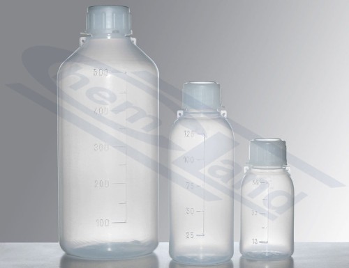 Butla ECO PE-HD z nasadką uszczelniającą sh 0125, ze skalą