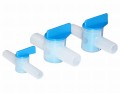 zawór odcinający do węża - 13 mm, kran PP, klucz HDPE