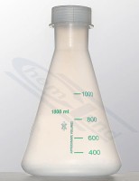 Kolba stożkowa PP 250 ml z zakrętką
