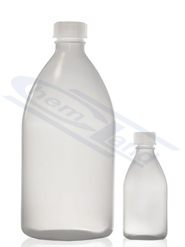 ECO PP 0500ml bottle with screw cap GL25 narrow neck