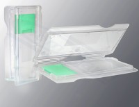 PP przezroczyste etui na 001 szkiełek