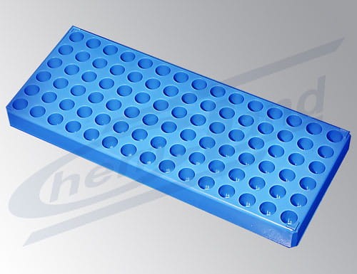 90-szczelinowy statyw na probówki scyntylacyjne fi 1,7cm (15ml)