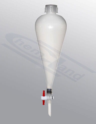 Rozdzielacz stożkowy z PP 500ml