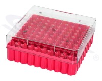 Stojak do mrożenia -190+121oC PC CRYO BOX różowy 100x1,5-2,0ml