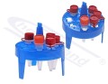 Statyw na probówki pływające EPPENDORF 1,5/2,0ml, 8 miejsc, rozmiar 65/75