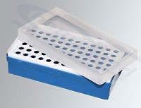 tip-box.test-tube box 0.5 EPPENDORF 72 m NIEBIESKI