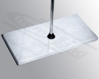 podstawa statywu 300x150 z marmuru + pręt (prawdopodobnie wyszczerbiony)