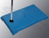 podstawa statywu.  300x180 z żeliwa + pręt 10x1000