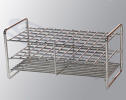 stojak na probówki stal nierdzewna fi 16 x 24m 3x8
