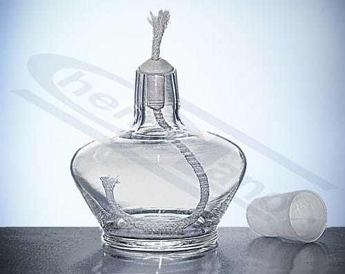 palnik spirytusowy z zakrętką PP, pojemność 150ml