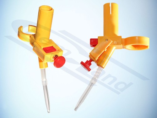 Schilling burette KIT 25ml: PTFE yellow tap,