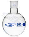 Kolba okrągłodenna 00010ml mielona 14/23 CHEMLAND NEW LINE