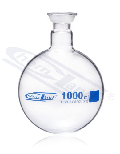 round-bottomed flask 00500ml spherical ground 35 CHEMLAND NEW LINE