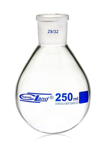 pear flask florentine 00050ml WS 29/32 CHEMLAND NEW LINE