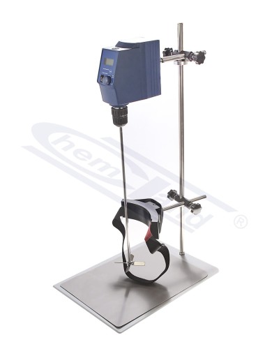 Podstawa z prętem do mieszadeł mechanicznych OS70, wymiary 33,5 x 46,3 cm, wys. 78 cm