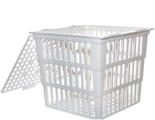 Kosz autoklawowy PP z pokrywą 180x170x160mm