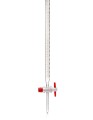 kran biurety prostej PTFE skala brąz kl B 050ml CHEMLAND NEW LINE