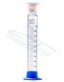 CHEMLAND NEW LINE measuring cylinder with PP stopper + PP foot 0250ml class B
