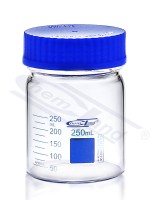 Bottle with cap BORO 3.3 GL80 00250ml CHEMLAND NEW LINE
