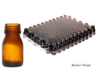 szklana butelka farmaceutyczna orangney 0030ml bez zakrętki opakowanie 110 sztuk cena za sztukę