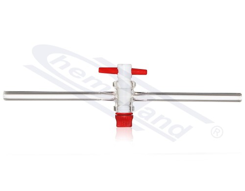 Gwintownik teflonowy otwór 2,5 otwór 12,5, rurka 8mm, CHEMLAND NEW LINE