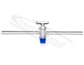 Glass tap hole 4.0 keyhole 14.5, tube 10mm, CHEMLAND NEW LINE