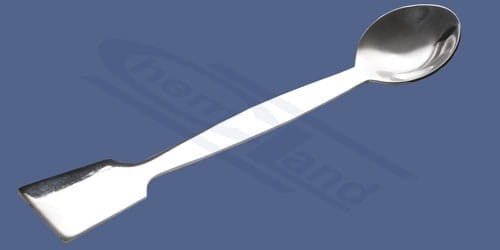 łyżka - szpatułka chemiczna stal 18-8 długość 180mm