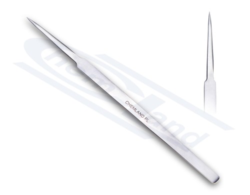 Prosta igła preparacyjna 140 mm ze stali 18/8