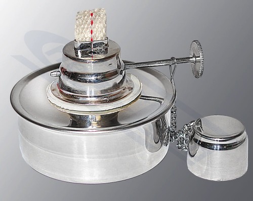 palnik spirytusowy stal nierdzewna 18-8 85x65 mm Chemland
