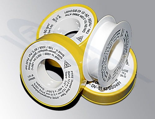 Taśma PTFE ultra cienka 12m x 12 mm