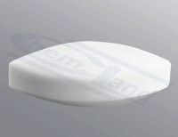 PTFE owalne mieszadełko 16 x 50 CHEMLAND