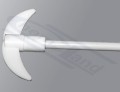 Mieszadełko PTFE (długość 30 cm) ze składanymi łopatkami (5 cm)