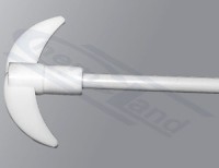 Mieszadło PTFE (długość 60 cm) ze składanymi łopatkami (9,5 cm)