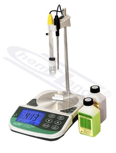 pH-meter / thermometer / magnetic stirrer