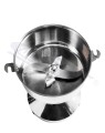laboratory mill 100g , pressure clamp closure, grinding fineness 70-300mesh, speed 28000 RPM
