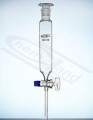 rozdzielacz cylindryczny szlifowany 29/32 szkło kranowe0100ml Chemland