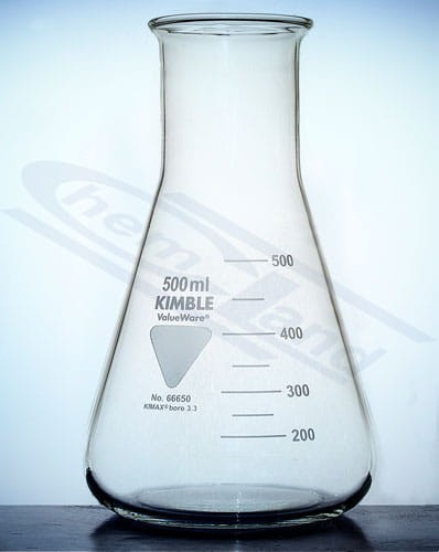 Kolba stożkowa z szeroką szyjką 00500 ml KIMBLE