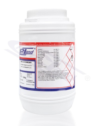 Uwodniony kwas szczawiowy (2x hydrat) PureLand czda op.500g butelka HDPE