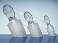 full bevelled glass stopper for bottle. Winkler 14/23