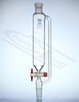 Cylinder dropper with vent PTFE100ml WS19/26