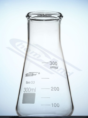 Wide-necked conical flask 00150 ml CHEMLAND