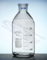 Bottle with BORO 3.3 01000 WS 29/32 SiO2>80.5%