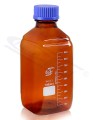 Bottle for dispensers and burettes 0250ml GL 45 square