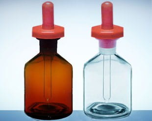 zakraplacz z pipetą wzór angielski 125ml biały