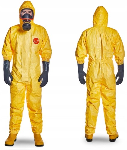 Chemical, waterproof antistatic suit