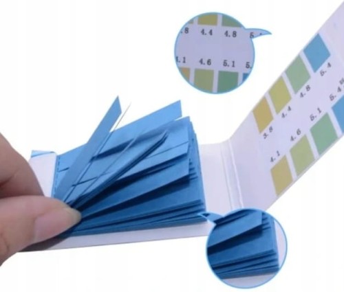 Litmus paper, pH range 3.4-5.8; 80 pcs